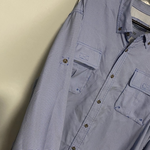 Men’s Cabela’s LS Button-Down Shirt w/UPF 30, 2XL - Picture 3 of 14